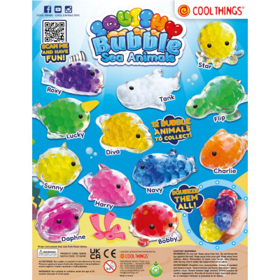 Squishy Bubble Sea Animals