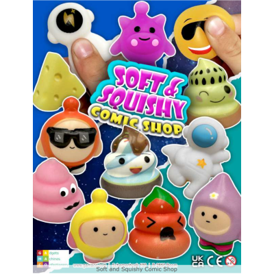 Soft & squishy comic shop - na objednání