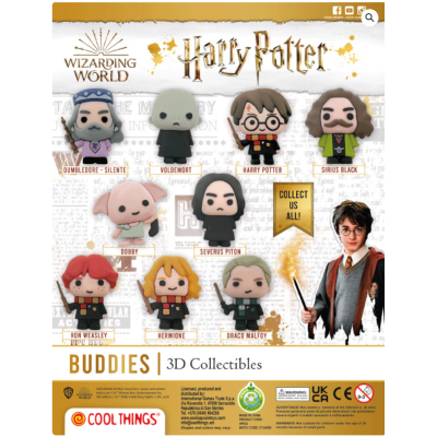 HARRY POTTER 3D Figurky - skladem