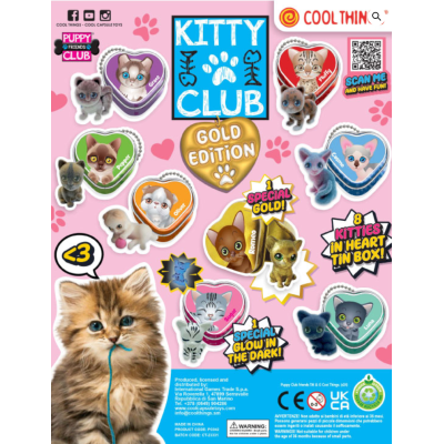 Puppy Club Friends Kitty Club Sweetheart Gold Edition - skladem