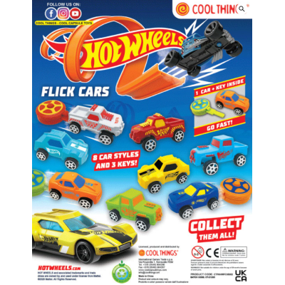 Hot Wheels Flick Cars - skladem