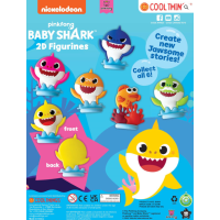 Baby Shark 2D Figurines