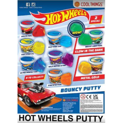 Hot Wheels Putty small barel - skladem