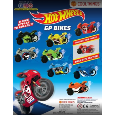 Hot Wheels GP Bike - skladem