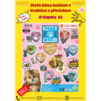 ***AKCE***  Kitty Club Gold Edition
