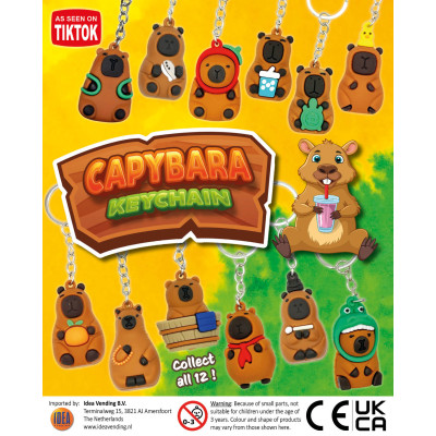 Capybara keychain