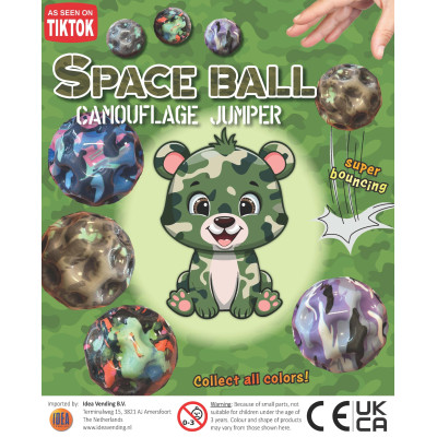 SPACE BALL camouflage jumper