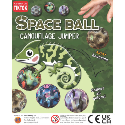 SPACE BALL camouflage jumper