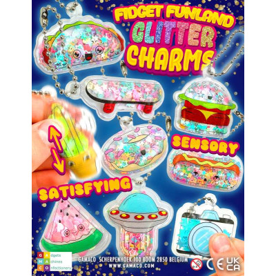 Glitter Charms přívěsky