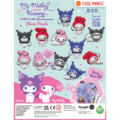 My Melody Kuromi přívěsky
