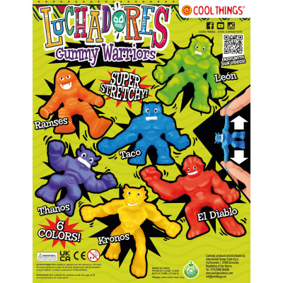 Luchadores Gummy Warriors