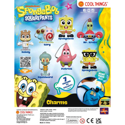 Spongebob přívěsky