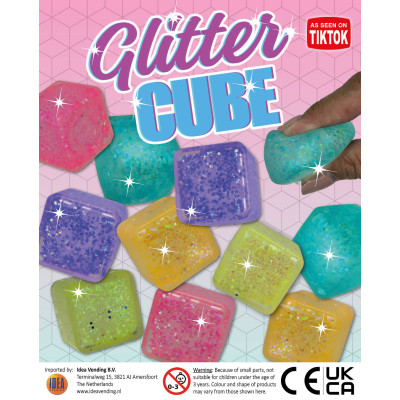 GLITTER CUBE