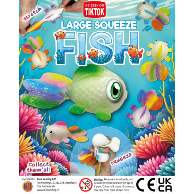 Large Squeezy  Fish