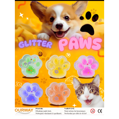 GLITTER PAWS