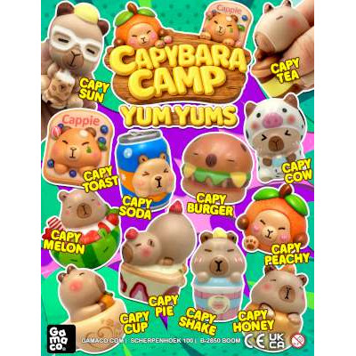 CAPYBARA CAMP YUM YUM