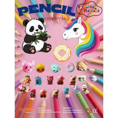 PENCIL TRENDY MIX