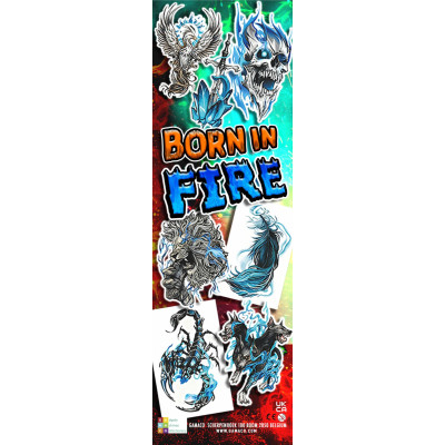 Tetování BORN IN FIRE