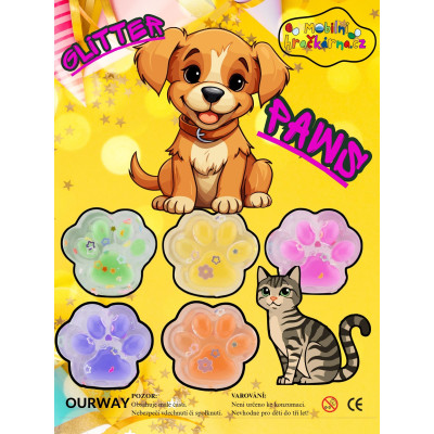 GLITTER PAWS