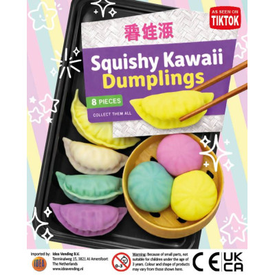 SQUISHY KAWAI DUMPLINGS