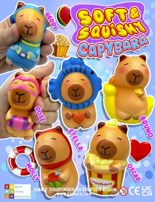 Soft and Squishy Capybara